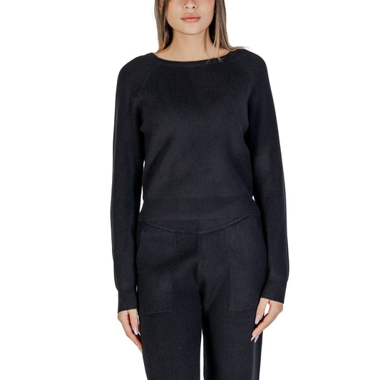 Cleré Black Viscose Sweater