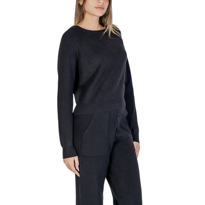 Cleré Black Viscose Sweater
