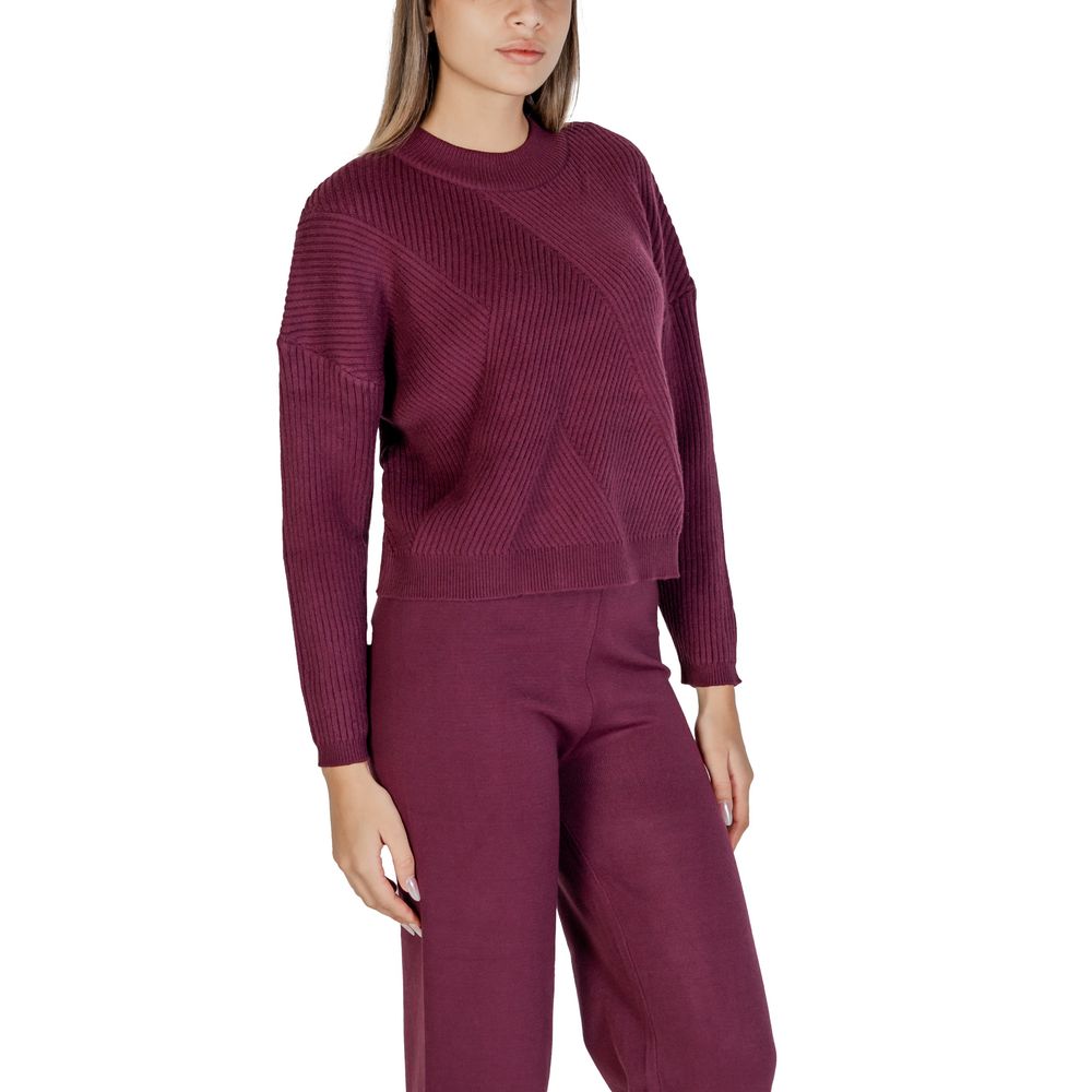 Cleré Purple Viscose Sweater