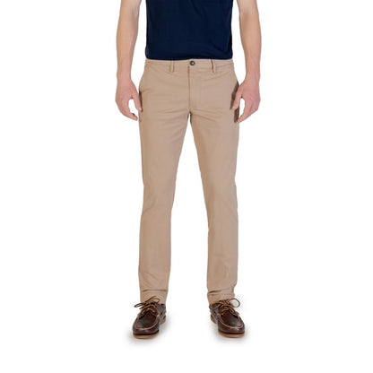 Borghese Beige Cotton Skinny Pant