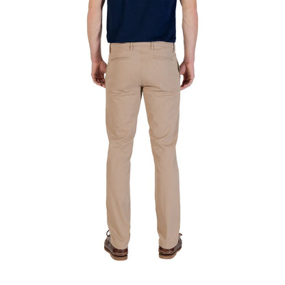 Borghese Beige Cotton Skinny Pant
