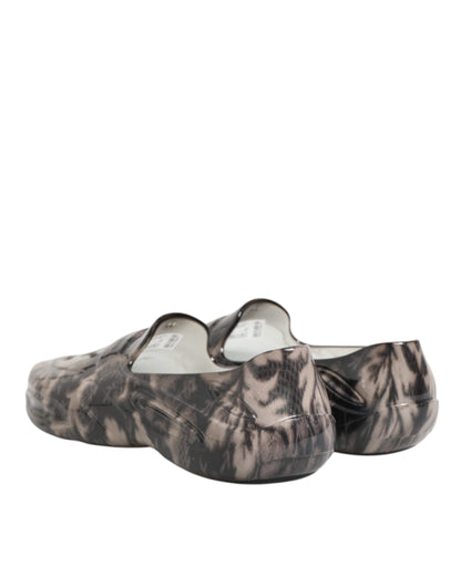 Dolce & Gabbana Multicolor Rubber Low Top Men Sneakers Shoes