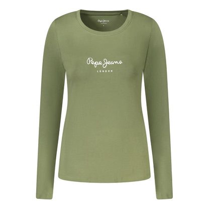 Pepe Jeans Green Cotton T-Shirt