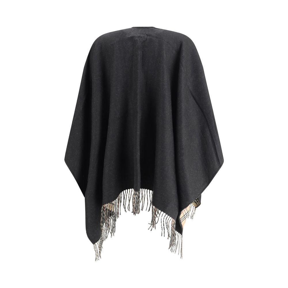 Burberry Wool Poncho