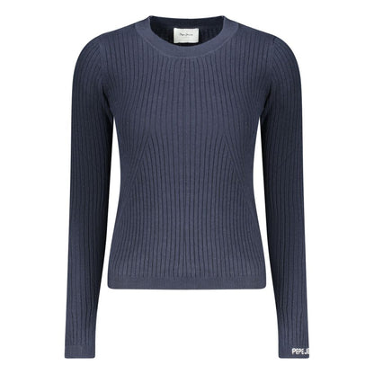 Pepe Jeans Blue Cotton Women Sweater