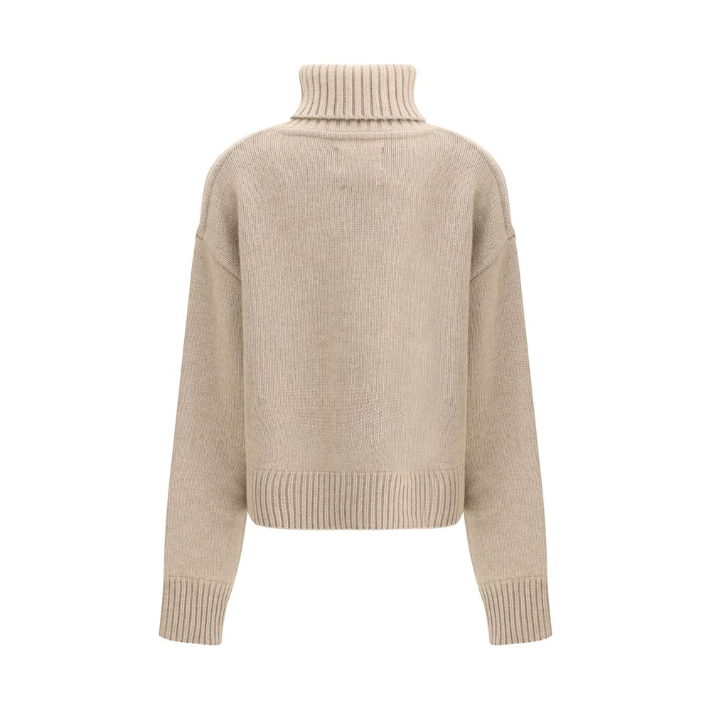 Extreme Cashmere N°434 Crop Xtra Turtleneck Sweater in Cashmere