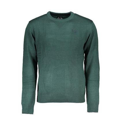 Gianmarco Venturi Green Cotton Sweater