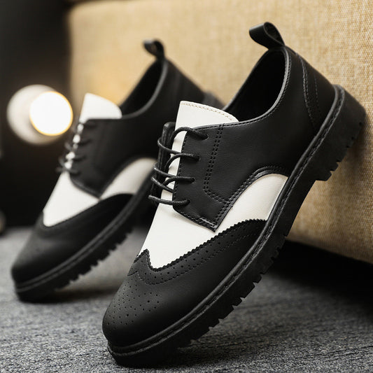 Zapatos para hombre de cuero. Estilo inglés