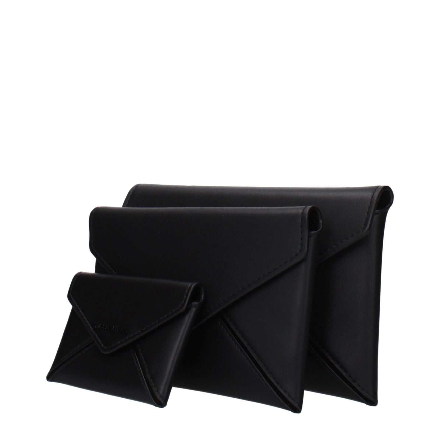 Michael Kors Black Leather Clutch Bags
