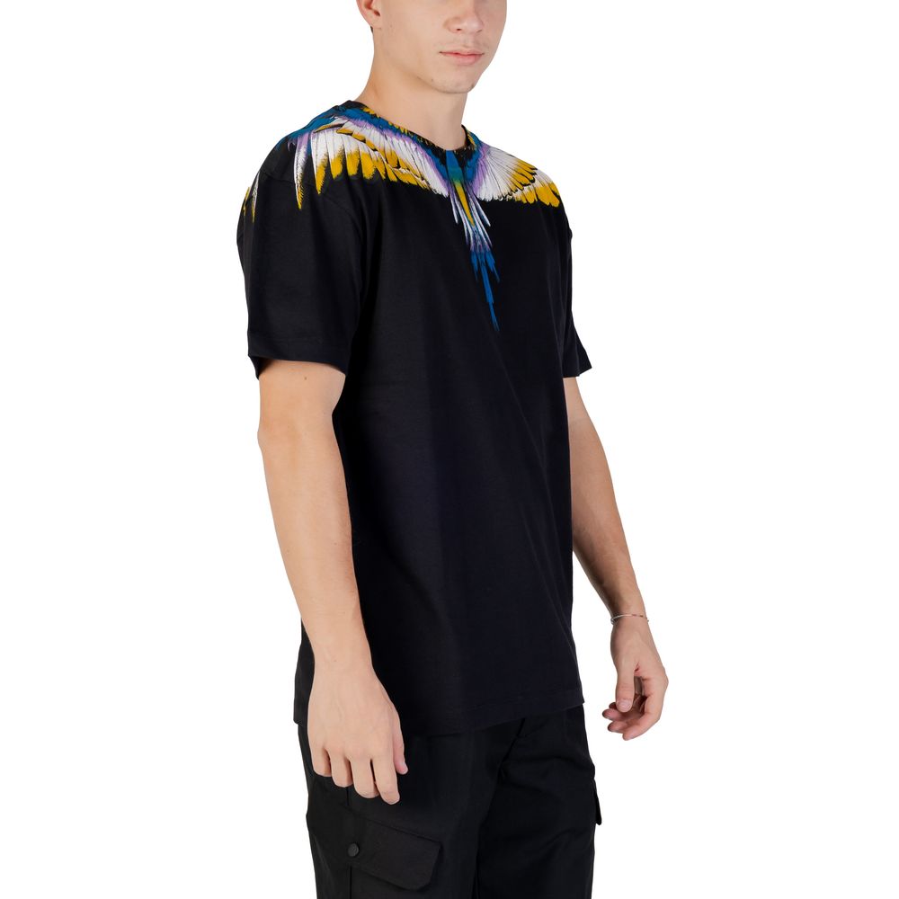 County of Milan Black Cotton T-Shirt