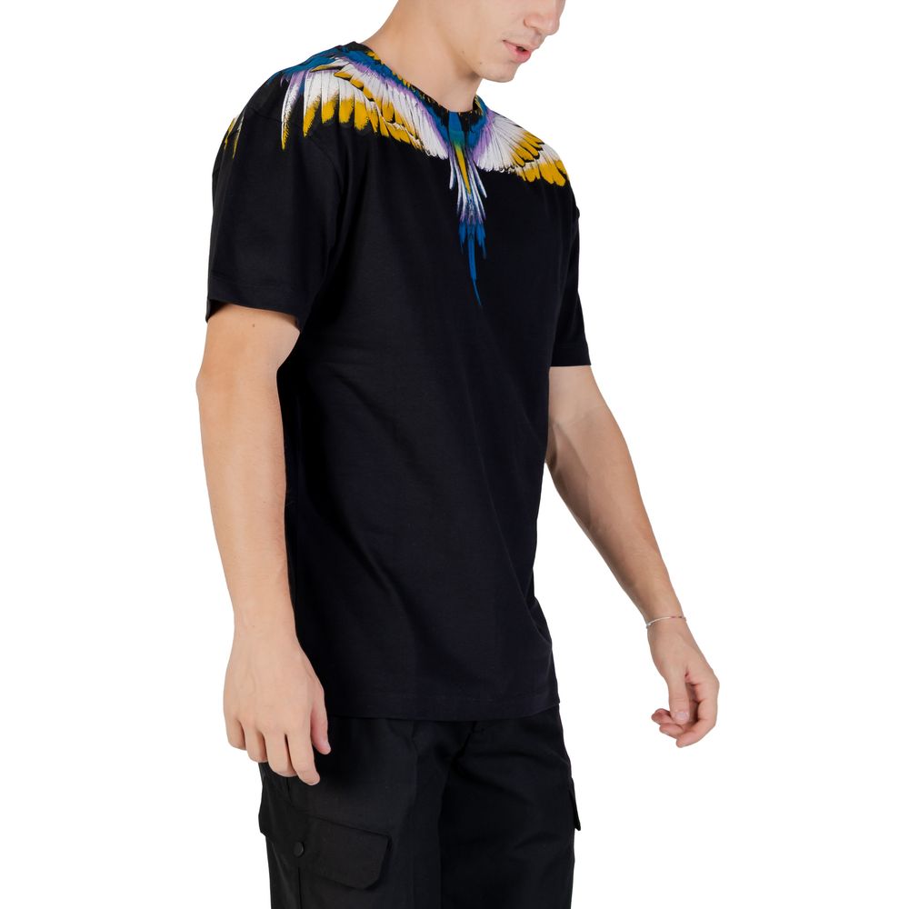 County of Milan Black Cotton T-Shirt