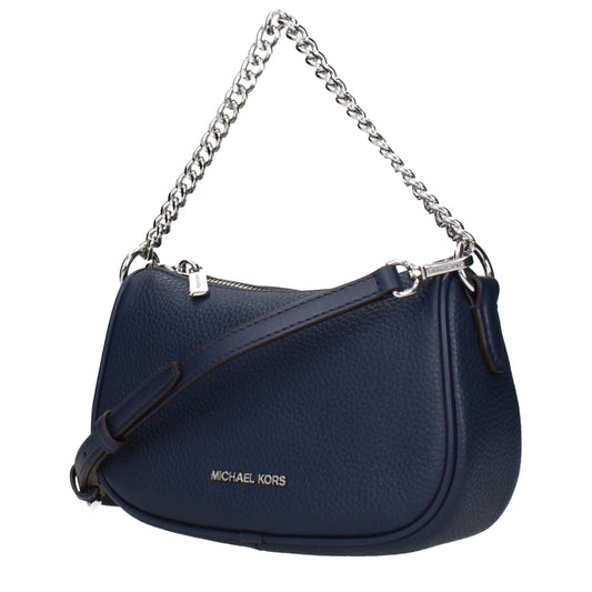 Michael Kors Blue Leather Handbags