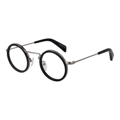 Yohji Yamamoto Black Men Glasses Frame