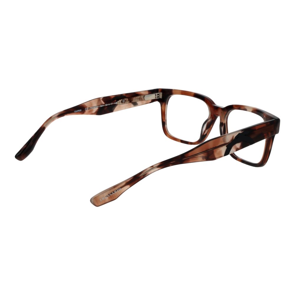 Trussardi Brown Unisex Glasses Frame