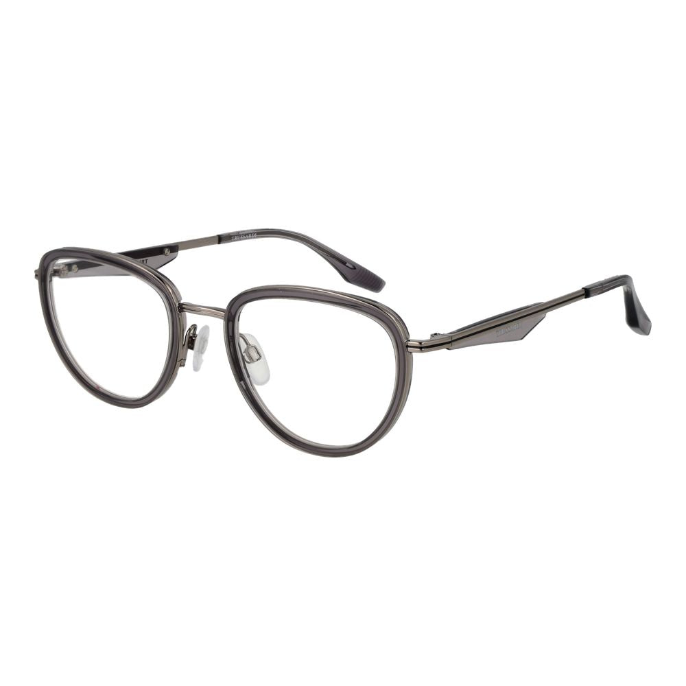 Trussardi Gray Men Glasses Frame