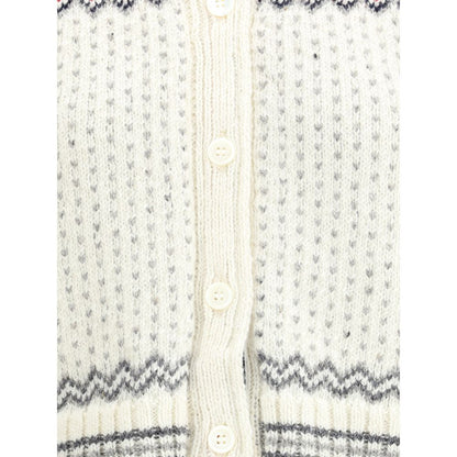 Thom Browne Wool and Mohair Cardigan