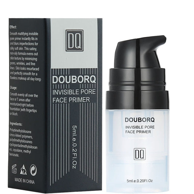 Base de maquillaje facial, mate, para líneas finas, control de grasa, crema facial