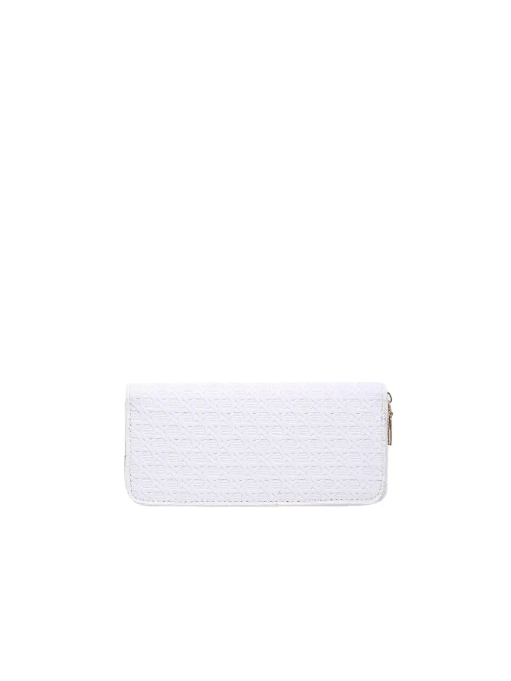 Billetera Mujer PU Leather Solid Color