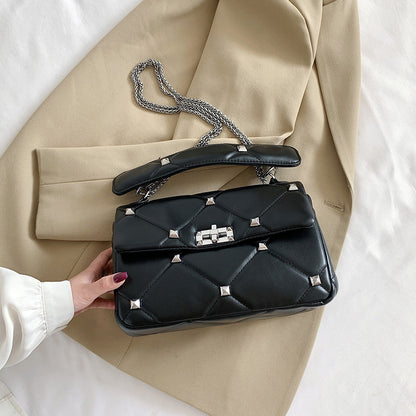 Bolso de mano con textura ultra fina para mujer