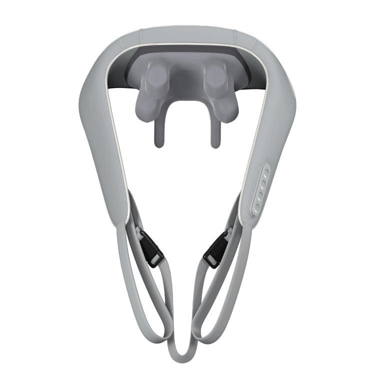 Masajeador de columna cervical de alta duración con batería para cuello, trapecio, hombros, cintura, piernas, compresa caliente