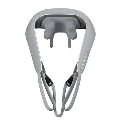Masajeador de columna cervical de alta duración con batería para cuello, trapecio, hombros, cintura, piernas, compresa caliente