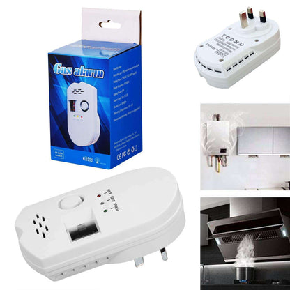 Detector de fugas de gas GLP con pantalla digital de 100 a 240 V