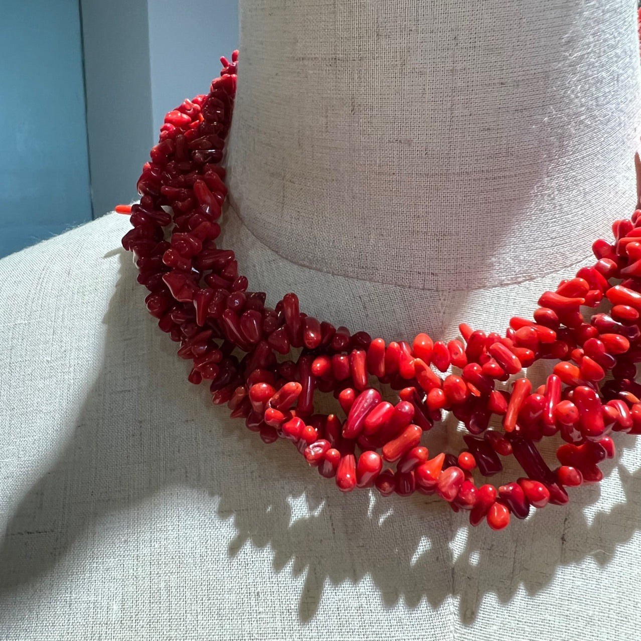 Palace retro fun multi-layer design neck chain necklace sweater chain