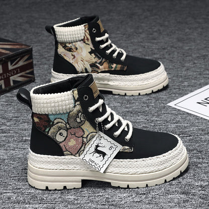 Botas Martin para hombre, casuales versátiles