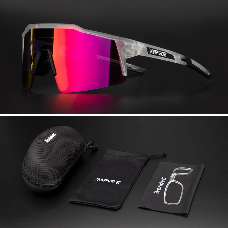 Gafas de ciclismo UV400, UNISEX, montaña, correr, pescar, deportes, polarizadas