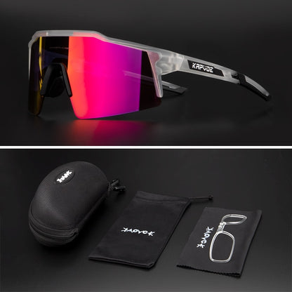 Gafas de ciclismo UV400, UNISEX, montaña, correr, pescar, deportes, polarizadas
