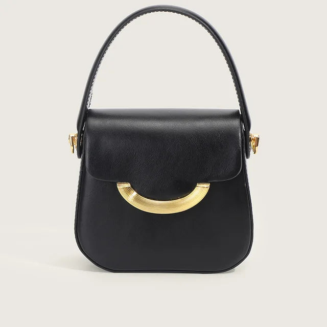 Bolso pequeño cuadrado para mujer, versátil mini bolso cruzado con cadena