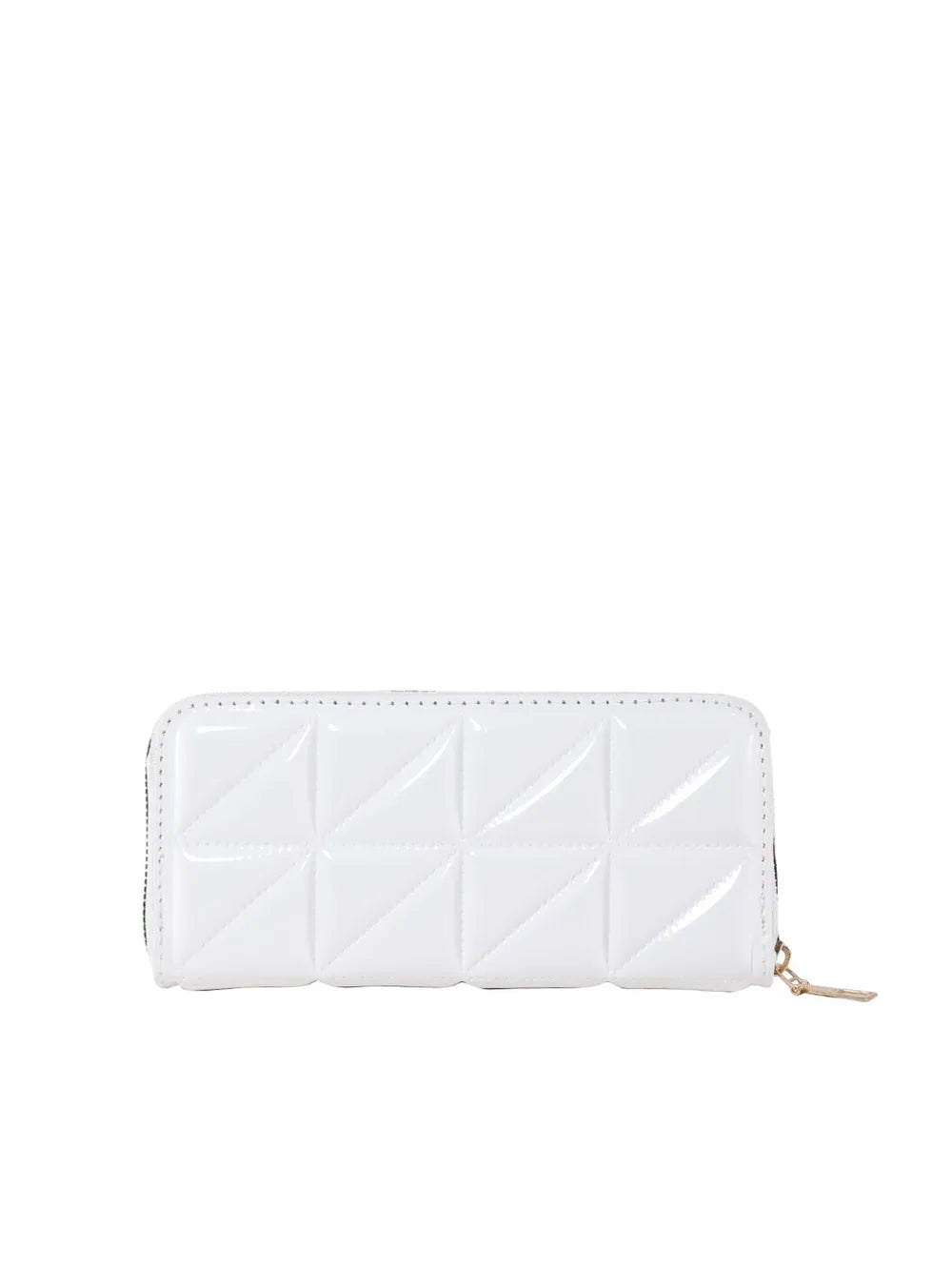 Billetera Mujer PU Leather Solid Color