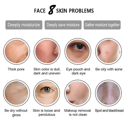 Máquina de crioterapia ultrasónica con LED, martillo de calor y frío, lifting facial, masajeador vibratorio, para rostro, cuerpo