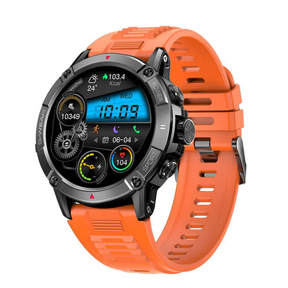 Reloj inteligente NX8 con pantalla de 1,52 pulgadas, enlace con un solo clic, llamada Bluetooth, detección de frecuencia cardíaca, IP68 resistente al