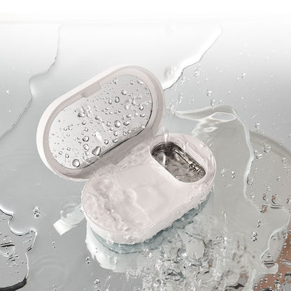 Limpiador ultrasónico de lentes de contacto Eraclean, 56000 Hz, vibración de alta frecuencia, recargable y con temporizador