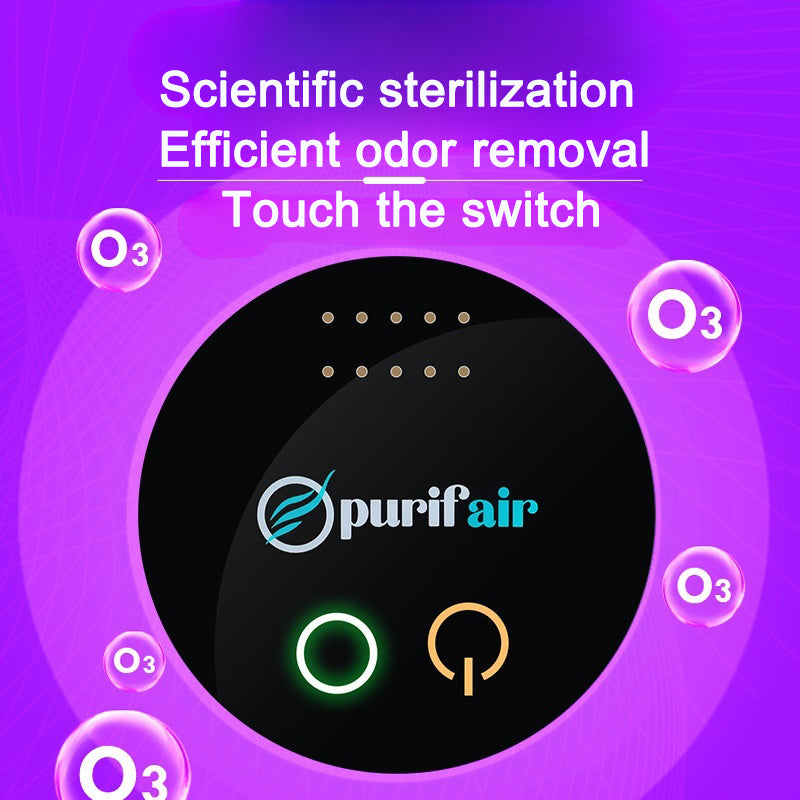 Purificador de aire USB, esterilizador, eliminación de olores