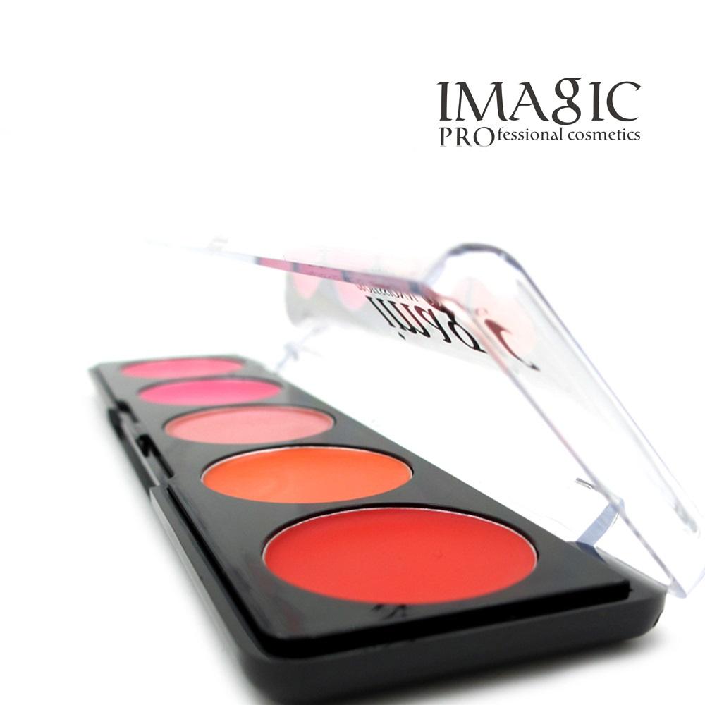 Paleta de labiales IMAGIC, maquillaje de belleza natural duradero, pigmento, conjunto cosmético, resistente al agua