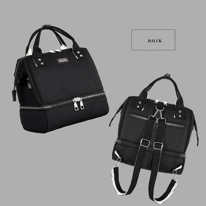 Bolsa de maternidad de moda para mamá, mochila de viaje con aislamiento térmico para el cuidado del bebé