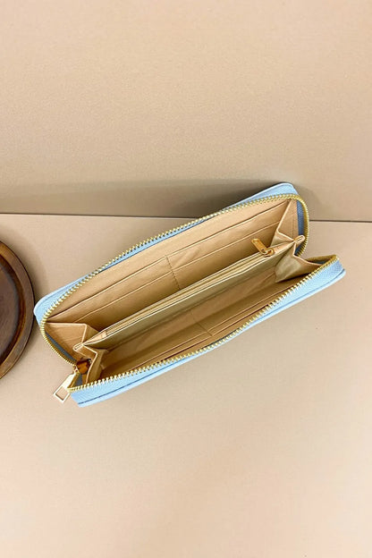 Cartera multicapa de cuero PU (poliuretano)