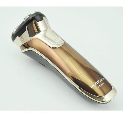 Afeitadora eléctrica Flyco 3D con cabezal flotante, recargable, portátil, lavable, luz LED, carga rápida FS379