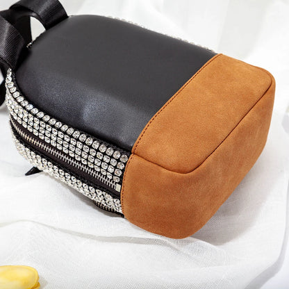 Bolsos cruzados con diamantes de imitación Kawaii