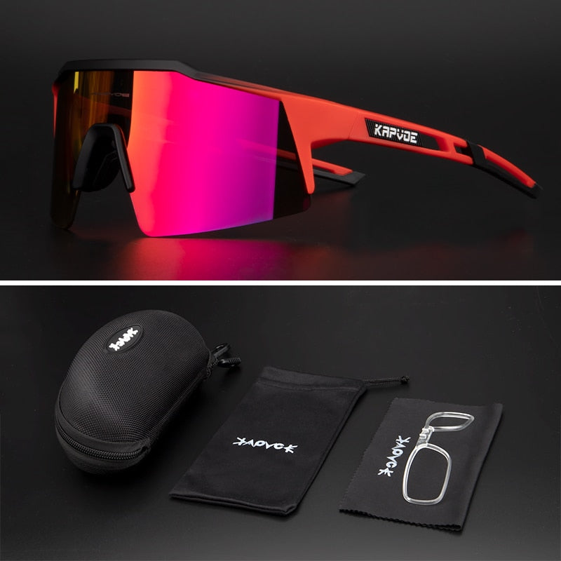 Gafas de ciclismo UV400, UNISEX, montaña, correr, pescar, deportes, polarizadas