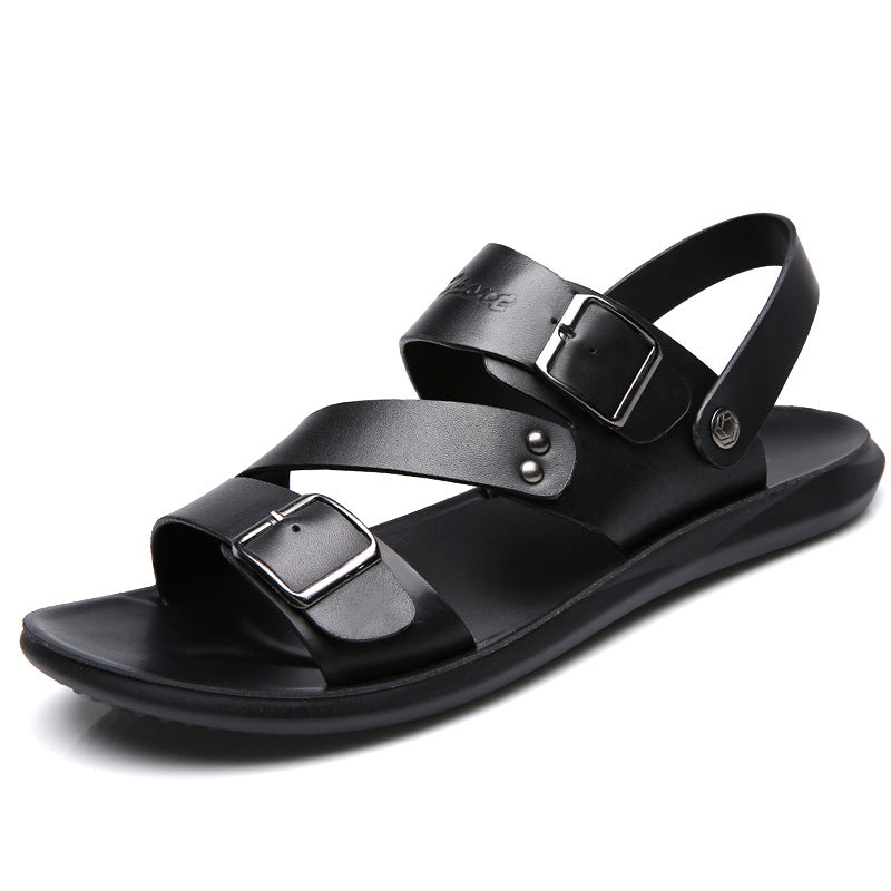 Large size sandals for men beach shoes