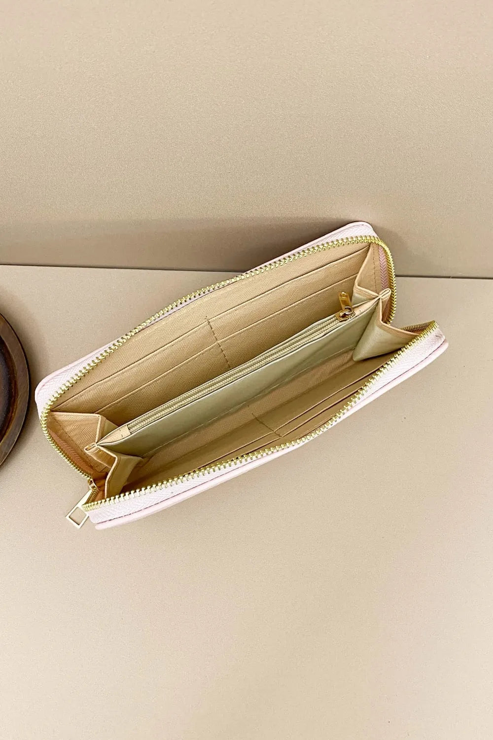 Cartera multicapa de cuero PU (poliuretano)