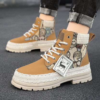 Botas Martin para hombre, casuales versátiles