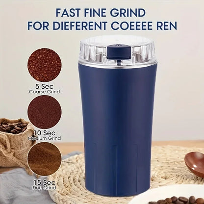 Molinillo de café eléctrico multifuncional con control de una sola pulsación, procesador de alimentos, licuadora para espresso, frutos secos.