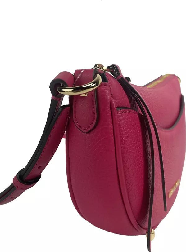 Dover Small Pink Half Moon Crossbody Bag Purse
