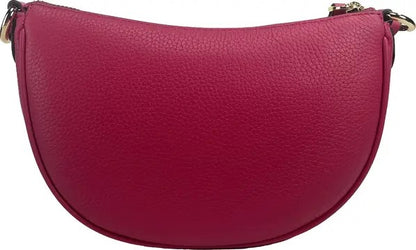 Dover Small Pink Half Moon Crossbody Bag Purse