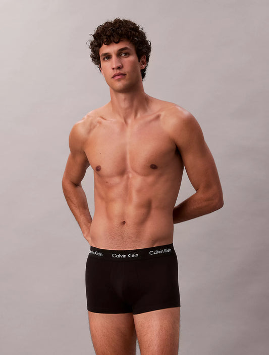 Cklein Cotton Stretch 3-Pack Low Rise Trunk
