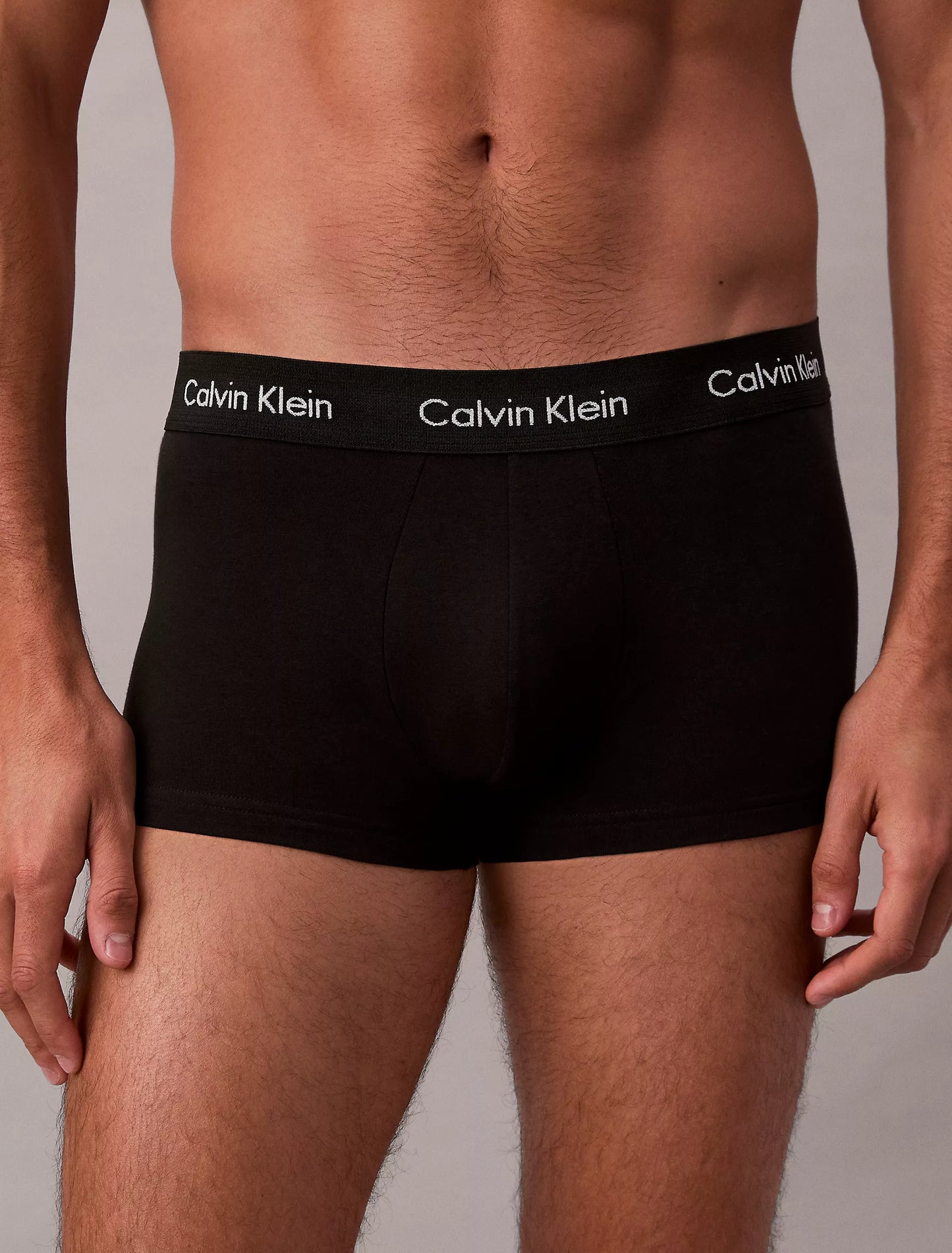 Cklein Cotton Stretch 3-Pack Low Rise Trunk